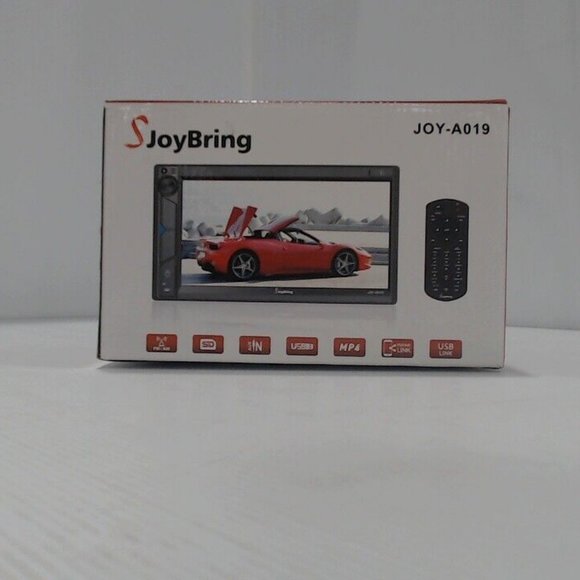 NWT SJOYBRING 7” HD Touchscreen Double Din Car Stereo TOUCHSCREEN - Picture 4 of 12